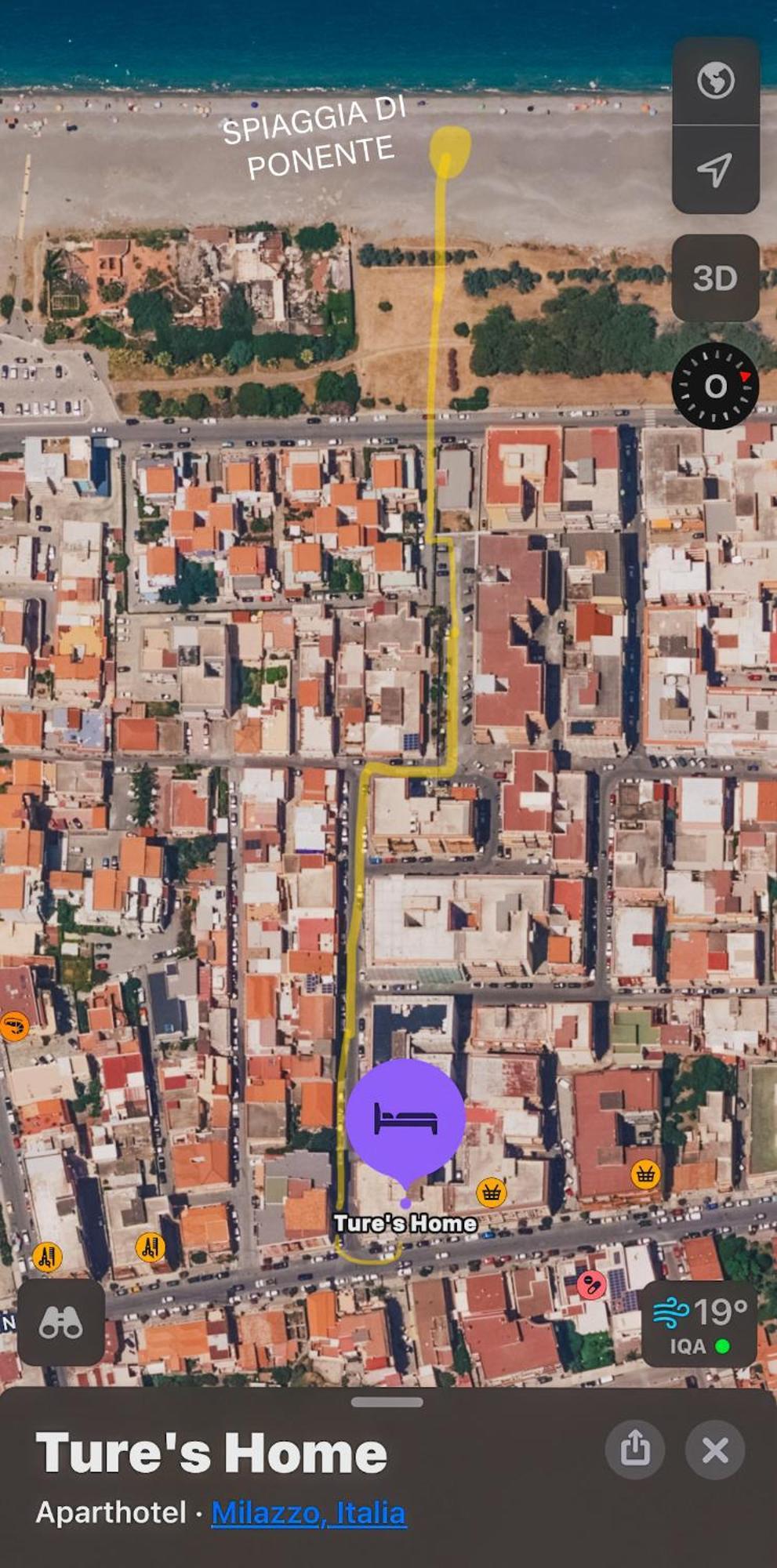 Seaview Terrace Apartment Relax & Comfort In Milazzo, Ture'S Home מראה חיצוני תמונה